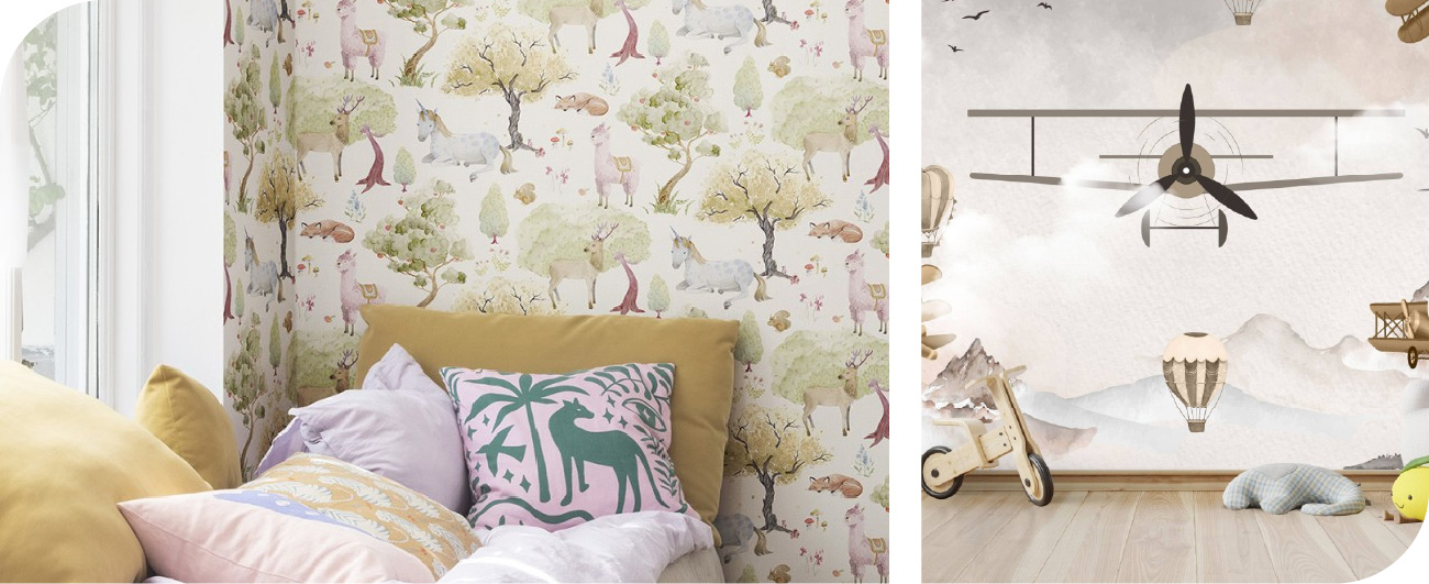 Kids Mural Wallpaper